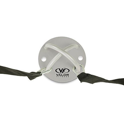 Valor Fitness Suspension Trainer Wall Mount Anchor, Ceiling Mount Bracket for Suspension Straps, Resistance Bands, Gym Rings, Battle Ropes, Heavy Duty Steel Mounting Plate