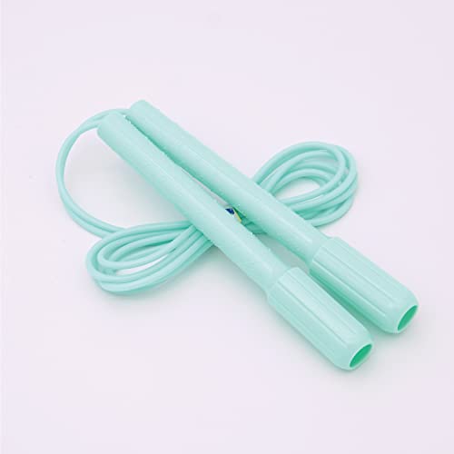 Skipping Jump Rope for Fitness Workout - Light Weight, Adjustable, Tangle Free, Excellent line control for Cardio Boxing, CrossFit, Training Exercise All Ages and Gender ( Special Luxury, KA-220, Made in Korea) - color: Peach
