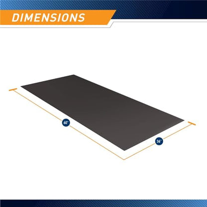 Marcy Fitness Equipment Mat and Floor Protector Compatible for Treadmills, Elliptical, Exercise Bikes, Stationary Cycles and Accessories - style: Regular 60"