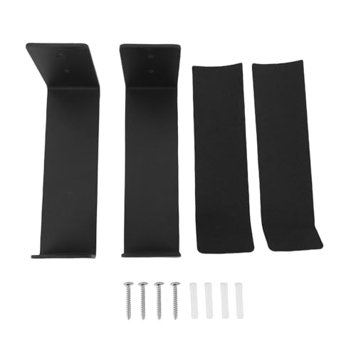 VBESTLIFE 2Pack Wall Yoga Mat Storage Rack, Yoga Mat Holder Wall Mount for Foam Rollers, Resistance Bands, Fitness Accessories, Home Gym Organizer