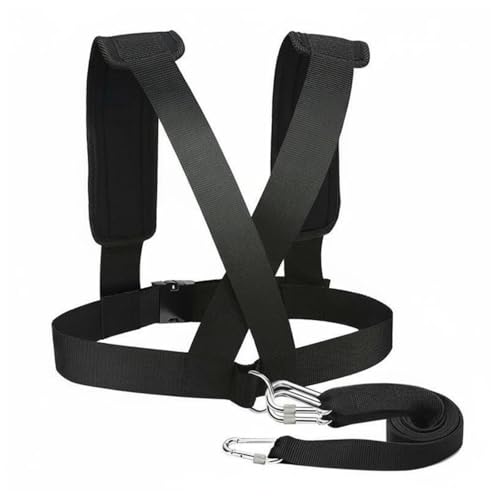 Speed Training Harness Adjustable Sled Harness Padded Shoulder Straps Workout Gear for Athletes