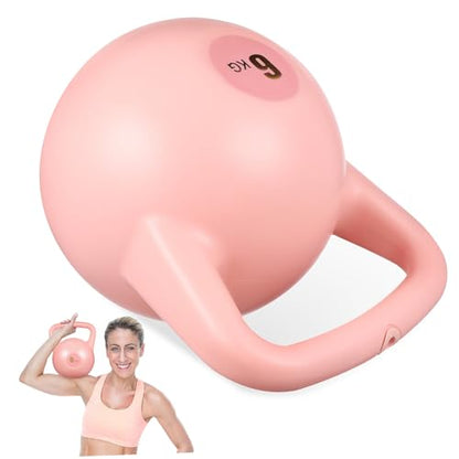 Soft PE Water-filled Kettlebell for Home Gym Strength Training Rounded Design for Safe Full-body Workouts Portable Lightweight Exercise Equipment for Fitness Routine