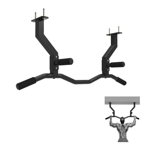 Wall-Mounted Pull-Up Bar, Heavy-Duty Steel Fitness Bar With Non-Slip Handles, Multi-Grip Home Gym Equipment, Supports 250kg Load