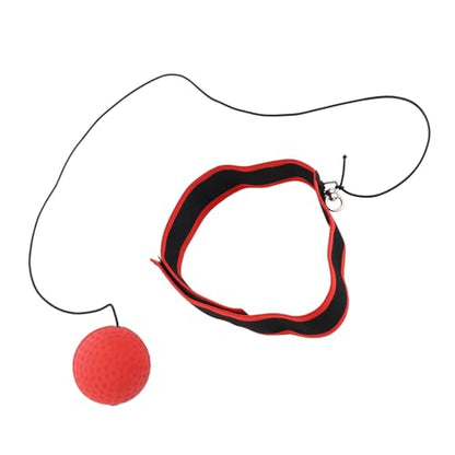 Dioche Boxing Reflex Balls with Adjustable Headband, Multi-Functional Foot Kick Target Speed Punching Pad for Speed and Hand Eye Coordination Training, Boxing