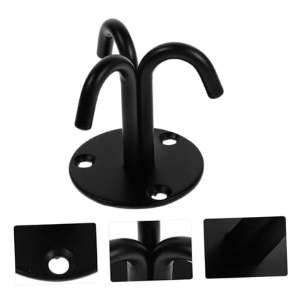 Stainless Steel Resistance Band Wall Anchor Workout Anchor Hanger for Yoga Ceiling Hook Exercise Band Holder