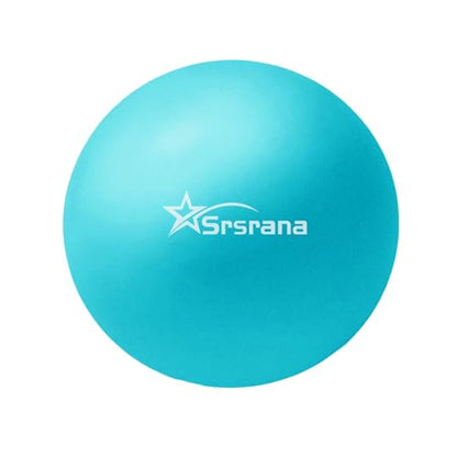 9 Inch Pilates Ball, Mini Exercise Ball for Yoga, Barre & Fitness Training - color: 1SkyBlue