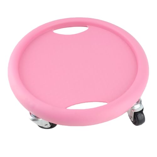 Ab Roller with 4 Wheels Ab Exercise Equipment for Core Workout 360° Silent Abdominal Strength Training for Home Gym Multi Directional Abs Roller Board