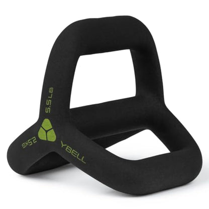 TRX YBell Arc Series 3-in-1 Kettlebell, Dumbbell and Push Up Bar Workout Equipment | Non-slip, Non-rust, Neoprene Coated | Perfect for Strength Training & Conditioning Workouts | 5.5 LBS