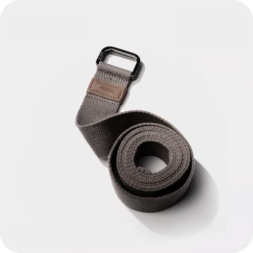 WeGym Yoga Straps, Adjustable Strap for Stretching at Home, Essential Accessories for Yoga, Pilates, Physical Therapy, Mobility Workouts - color: Slate