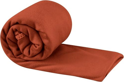 Sea to Summit Portable Pocket Towel for Camping, Gym, and Travel - color: Picante, style: Small