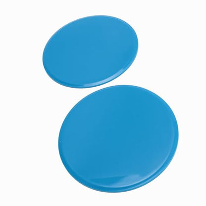 2 Core Sliders, Dual Sided Discs for Full Body Workout At Home or Gym, with Compact Design for Travel & Storage