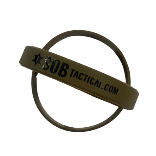 Tactical Bag Accessories | Combat Rubber Bands | Durable, Heat-Resistant, and Versatile | Heavy Duty Sling Retention Bands for Outdoor Gear - style: WRIST COMBAT BANDS - TAN