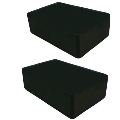 Yoga Blocks 2 Pack, Lightweight Premium EVA Foam Yoga Blocks, Non Slip Supportive Foam Blocks Yoga, Pilates, Stretching and Meditation, Women Men Yogi Yoga Beginners (2pc)