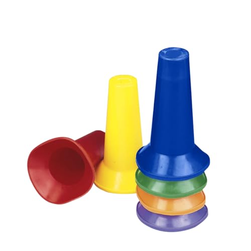 Sportime Flow Marker, Multiple Colors, 6-1/2" H x 3-3/4" Dia. (Set of 48)