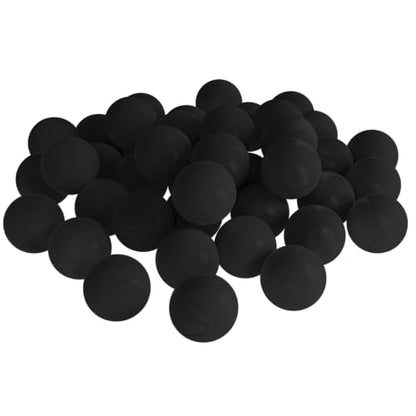 GCA Pro Lacrosse Official Game Ball NFHS College Approved Velocity 6 Pack LAX Field Tournament Rubber Practice (Black, 6 Balls)