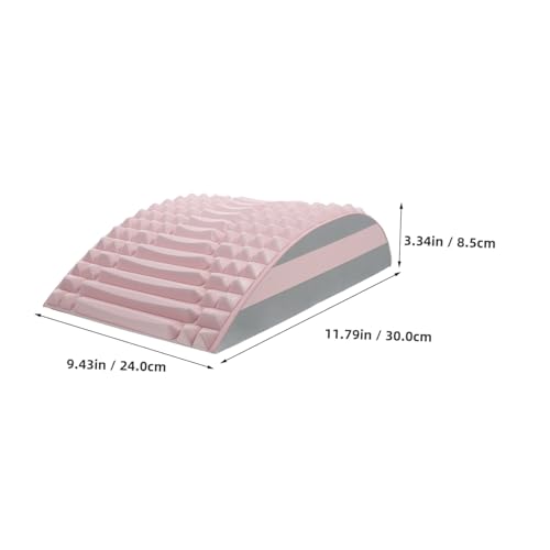 Comfortable Back Arch Stretcher and Neck Massager for Spine Relief Portable Lumbar Stretching Device for Muscle Tension Alleviation and Improved Posture