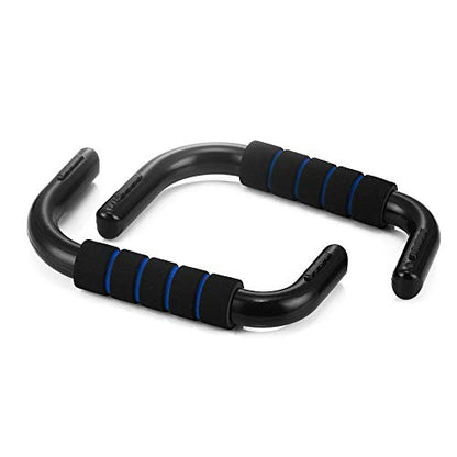 RUBEX Push Up Bars Push Up Handles for Floor Pushup Strength Training with Foam Grip and Non-Slip Handles Structure - for Perfect Floor Home Exercise, Gym and Press Fitness