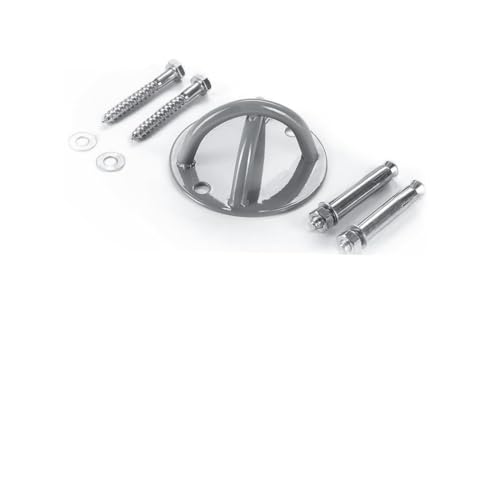 BESPORTBLE Steel Plate Ceiling Hooks Hammock Gymnastic Ring Mount Bracket for Suspension Strap Trainer Hammock Wall Anchor Bracket