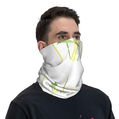 Floating Dandelions Prints Multifunctional Sport Headband – Seamless Stretch Neck Gaiter for Hiking, Biking, Running & Outdoor Activities – Soft, Quick-Dry, No-Fade Design