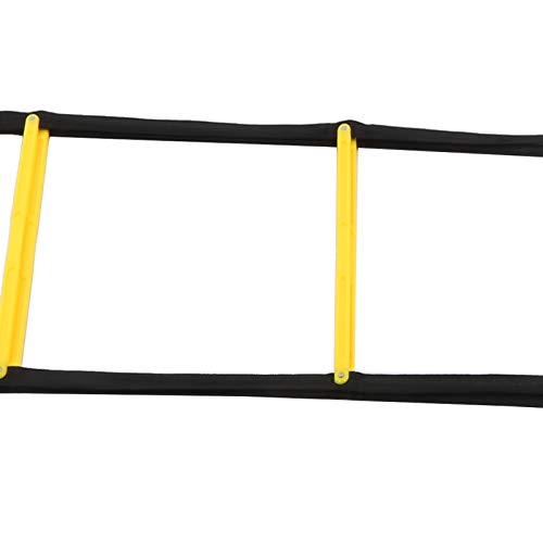 Speed Ladder for Football Footwork Training, Agile Speed Training Ladder with Anti - Slip Rungs, Bright Fixed 10 - Rung Design with Storage Bag for Soccer Drills