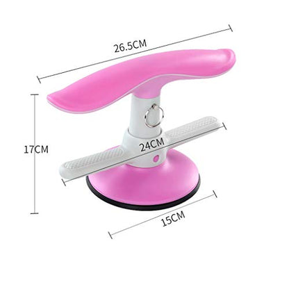 Sit-up Aid with Tension Exercise Resistance Band, Portable Adjustable Bar Abdominal Muscles Assistant Device