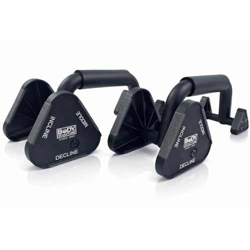 Body Sculpture Adjustable Push up bars strength training with foam grip & non-slip handling.The leg height is adjustable Push Up Stands for Men & Women