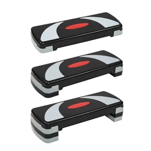 30" Aerobic Step Platform Stepper with Adjustable Height (4"-6"-8") & Anti-Slip Design