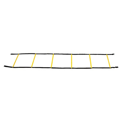 Speed Movement Training Ladder 2.6m | Fixed Rungs for Football/Basketball/Soccer Training | PP Material with Carry Bag | Improve Balance & Strength