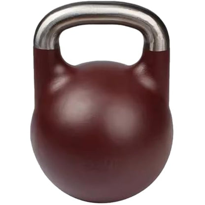 Kettle Bells Women Men's Fitness Training Competitive Kettlebell, Home Shaping All-Steel Kettle Ball, Sports Equipment, Squat/Pull/Swing(Brown-14kg) - color: Brown-14kg