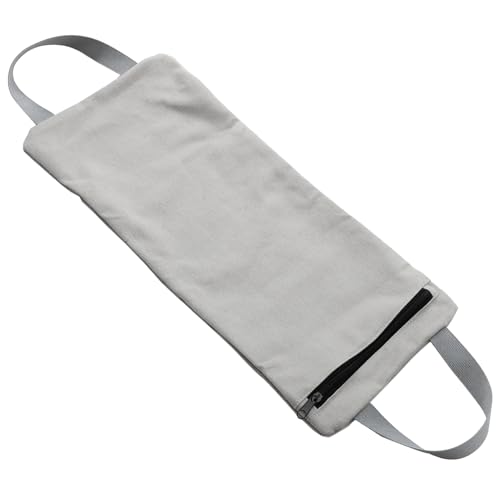 Fitness Training Sandbag Durable Workout Sand Bag with Handles for Weight Lifting Yoga and Cardio for Functional Training and Muscle Building Grey Color