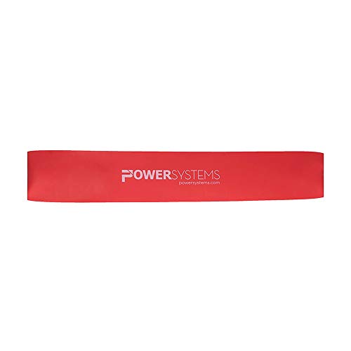 Power Systems Versa Loop – Commercial Grade Color-Coded Exercise Resistance Band for Working Out, Elastic Band for Physical Therapy, Strength, Fitness Training at Home or Gym