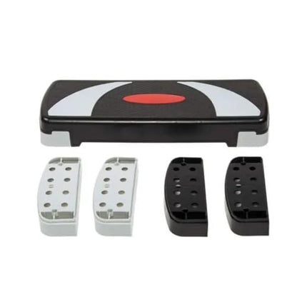 30" Aerobic Step Platform Stepper with Adjustable Height (4"-6"-8") & Anti-Slip Design