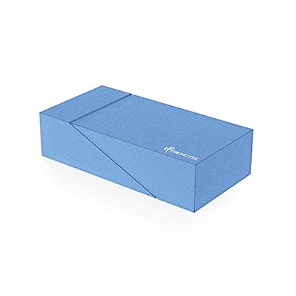 StrongTek Yoga Foam Wedge Blocks (Pair) Soft Wrist Wedge, Supportive Foot Exercise Accessories, For Balance, Strength, Stretch, Pilates, Fitness, Squat, Pushup, Plank, EVA Riser Block