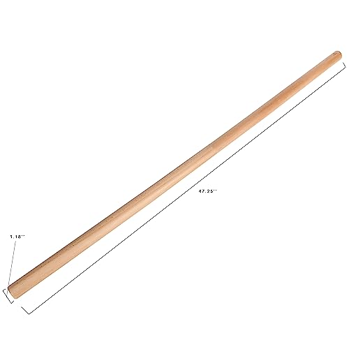 Yoga Stick | Multipurpose Wooden Pranayama Stick | Lung Opener for Fuller Breathing | Posture Corrector and Flexibility Enhancer | Detachable Robust Yoga Pole
