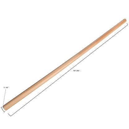 Yoga Stick | Multipurpose Wooden Pranayama Stick | Lung Opener for Fuller Breathing | Posture Corrector and Flexibility Enhancer | Detachable Robust Yoga Pole
