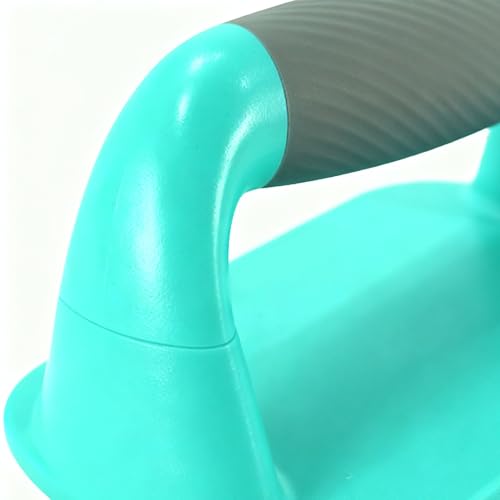 Floor Push Up Handles, with Ergonomic Non-Slip Grip, Blue, Home Workout Equipment, Fitness Push Up Tool, Multi-Functional Design, for Gym, Pilates, Yoga, Boxing