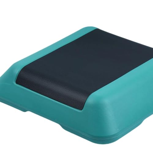 Aerobic Fitness Stepper Adjustable Exercise Step Platform Lightweight Home Gym Nonslip Textured Surface Equipment Portable Bench Suitable for Cardio