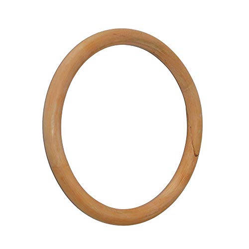 Wing Chun Ring Kung Fu Martial Arts Hand Strength Training Equipment Natural Wood Rattan Stainless Steel Ring for Exercise - color: Rattan 1