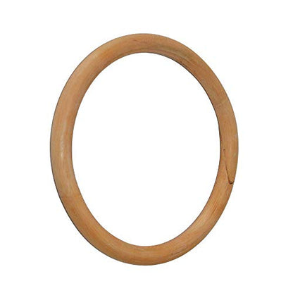 Wing Chun Ring Kung Fu Martial Arts Hand Strength Training Equipment Natural Wood Rattan Stainless Steel Ring for Exercise - color: Rattan 1