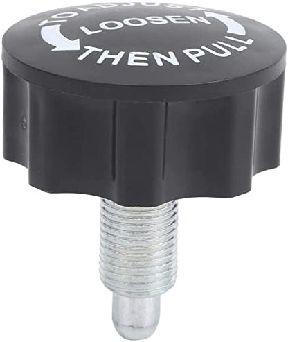 Pull-up Spring Knob Pop Pin for Most Exercise Bikes Equipments - Compatible with Statioanry Bikes, Weight Benches Size M16 Close to 5/8" (1-Pack)