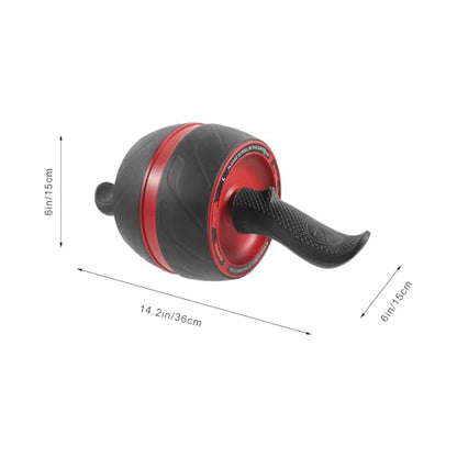 Ab Roller Wheel Exercise Equipment with Automatic Rebound, Abs Core Training Fitness Wheel for Home Abdominal Workout and Stomach Fat Reduction
