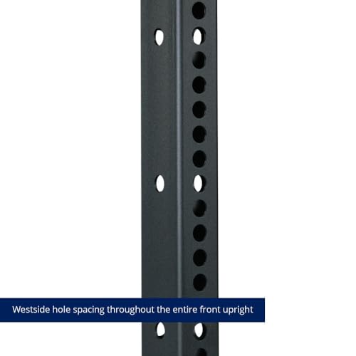 Titan Fitness T-3 Series Wall Mounted Folding Power Rack, 82" Height x 21" Depth, Compact Space-Saving Rack, 2x3 11-Gauge Steel Uprights, Includes J-Hooks & Pull-Up Bar