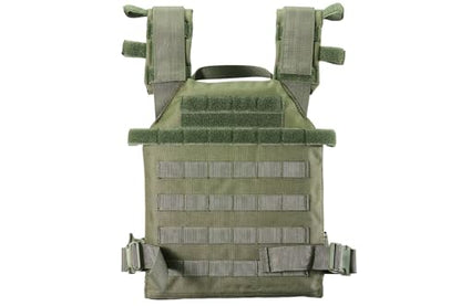 Weighted Vest for Men and Women Weight Vests Adjustable Strength and Endurance Training Fitness Tactical Running - color: Od Green