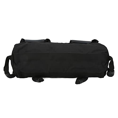 Adjustable Weight Sandbag for Workout, Weightlifting Sandbag with 6 Handles, Heavy Duty Training Sandbag Made of 900D Oxford Cloth, Perfect for Home Gym Fitness and Outdoor Exercis
