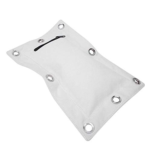 Wing Chun, Wing Chun Wall Punch Canvas Empty Sand Bag Target with Zipper for Boxing Muay Thai Sanda for Wing Chun Or Kung Fu Students(Triple Bag)