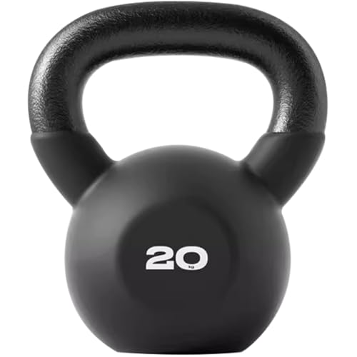 Kettle Bells Weight Women's Fitness Cast Iron Competitive Kettlebell, Full Body Shaping/Buttocks Training, Home/Gym Exercise Equipment(Black-20kg) - color: Black-20kg