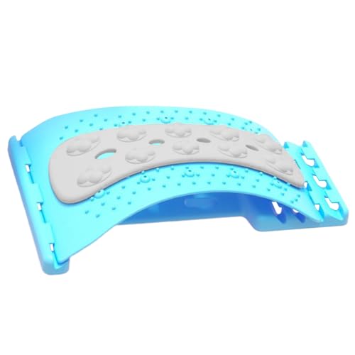Lumbar Board Arc Traction Massager - color: Blue