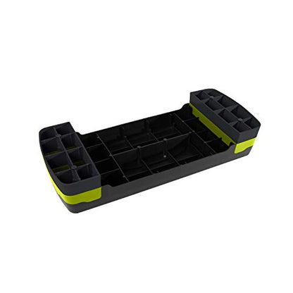 Tone Fitness Compact Aerobic Step Platform | Exercise Step - style: Black/Yellow