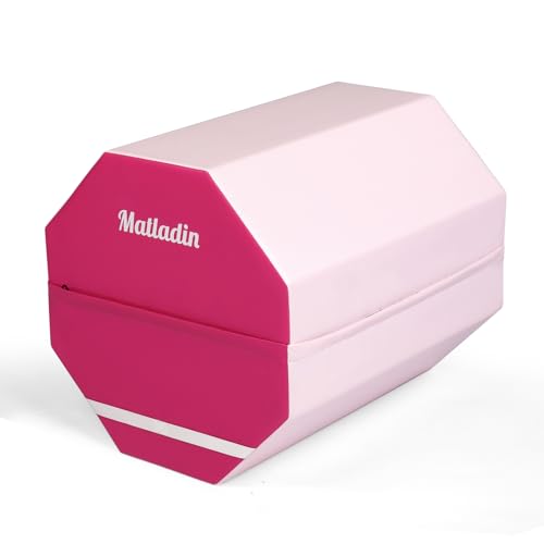 20"x20" Gymnastics Octagon Skill Shape Tumbling Backbend Trainer Exercise for Preschool Kids Gym - color: Pink & Mist Pink