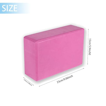 Custom Yoga Blocks with Image Text Logo Eva Foam Lightweight Yoga Bricks for Yoga Pilates Stretching Meditation Dance Yoga Accessories